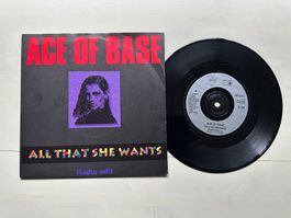 ACE OF BASE tolle rare Single All that she wants 90's Kult