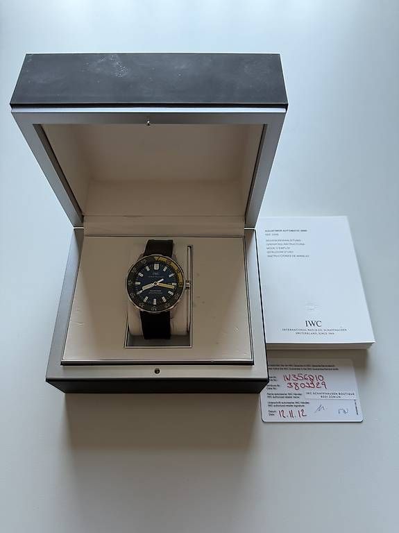 IWC Montres: IWC Aquatimer Automatic 2000 – D'occasion à Zürich par timeio-swapwatch 1