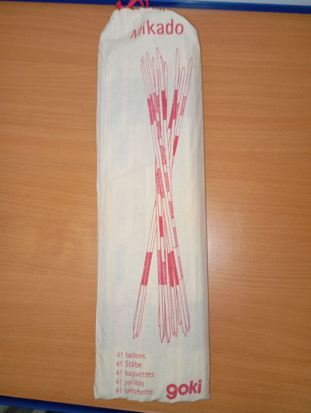 Giochi: Riesen Mikado in Baumwollbeutel – Nuovo e nell'imballaggio originale da Winterthur venduto da pjuma01
