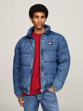 Tommy Jeans Daunenjacke Denim Grösse S Winter Tommy Hilfiger