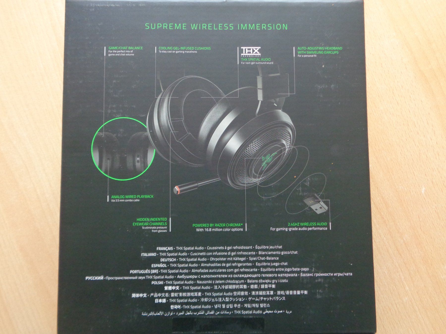 Razer Kopfhörer: Razer NARI Wireless Gaming Headset – Neu (gemäss Beschreibung) aus Dietikon von chroetli77 5