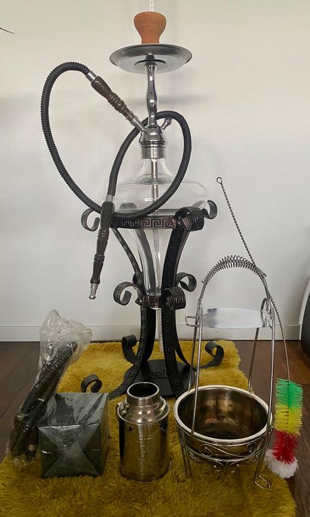 Grosse Wasserpfeife Shisha Inkl Zubeh R Kaufen Auf Ricardo