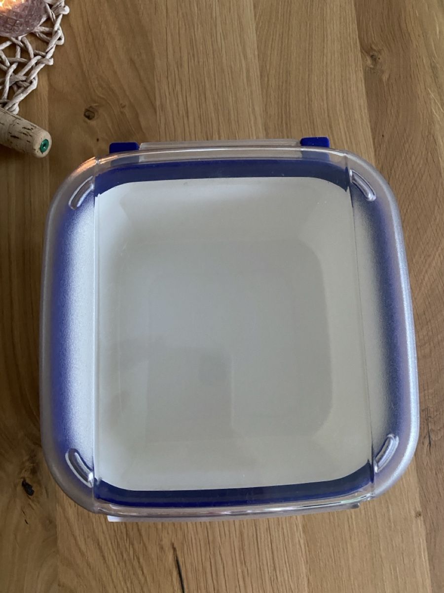 Tupperware Contenitori & Simili: Tupperware Frischhaltebox, Behälter weiss/blau – Nuovo (secondo la descrizione) da Hünibach venduto da nadalila 3