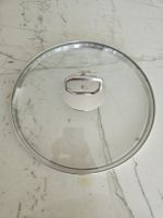 Glasdeckel 27cm für Pfanne rund mit Griff neuwertig