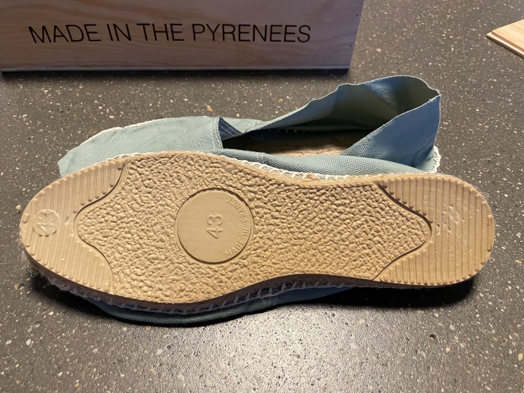 Herrenschuhe: Espadrij l‘Orginal Espadrille, Gr. 43 – Neu und originalverpackt aus Bülach von Vinorosso2020 1