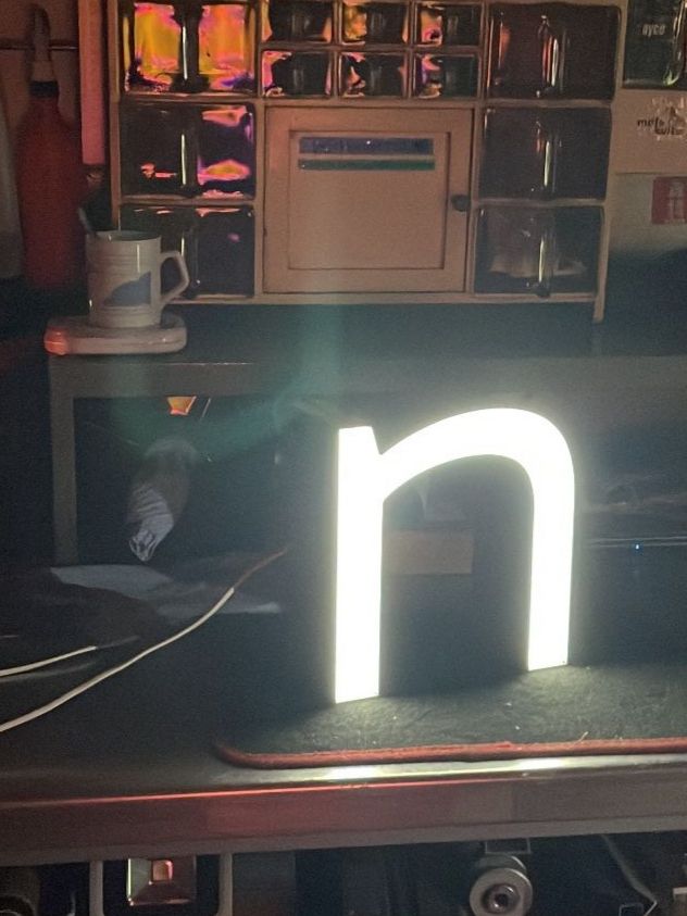 Lampade: 4 Leuchtbuchstaben 12Volt LED - geprüft I.O. – Usato da Menziken venduto da Hotdevil1 3