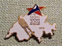 N058 SION Valais-Wallis 2002 Olympia Kandidatur Luge