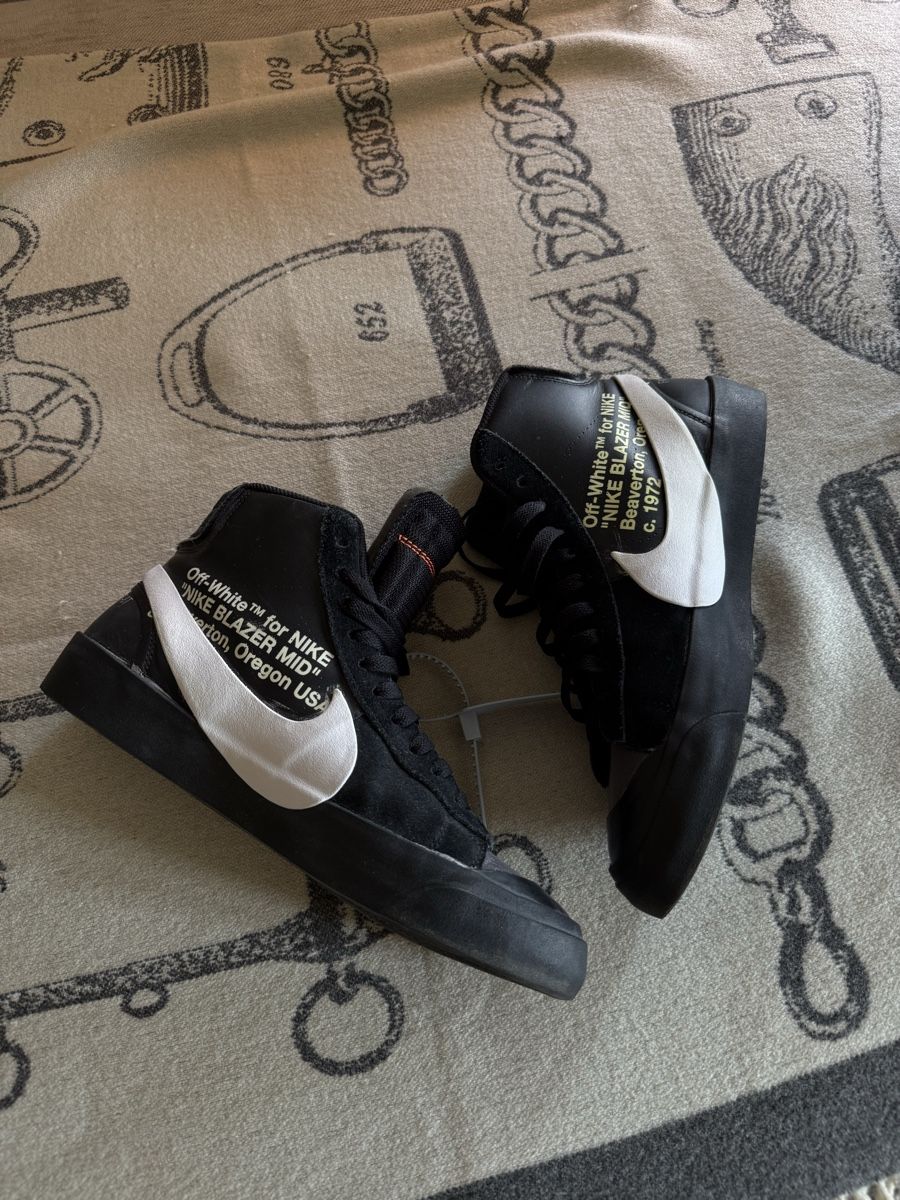Off-White Scarpe da uomo: Off-White x Nike Blazer Mid 'Grim Reapers' – Nuovo (secondo la descrizione) da Genève venduto da iry_67wr 1