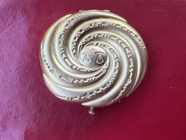 Estée Lauder Vintage Puder-Dose, sehr schön, golden!