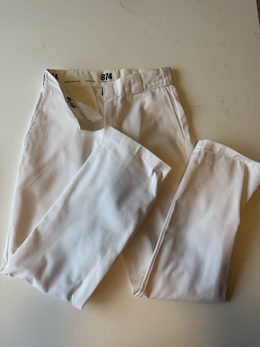 Dickies Pantaloni: Dickies 874 Workpants white – Nuovo (secondo la descrizione) da Zürich venduto da forestF4iry