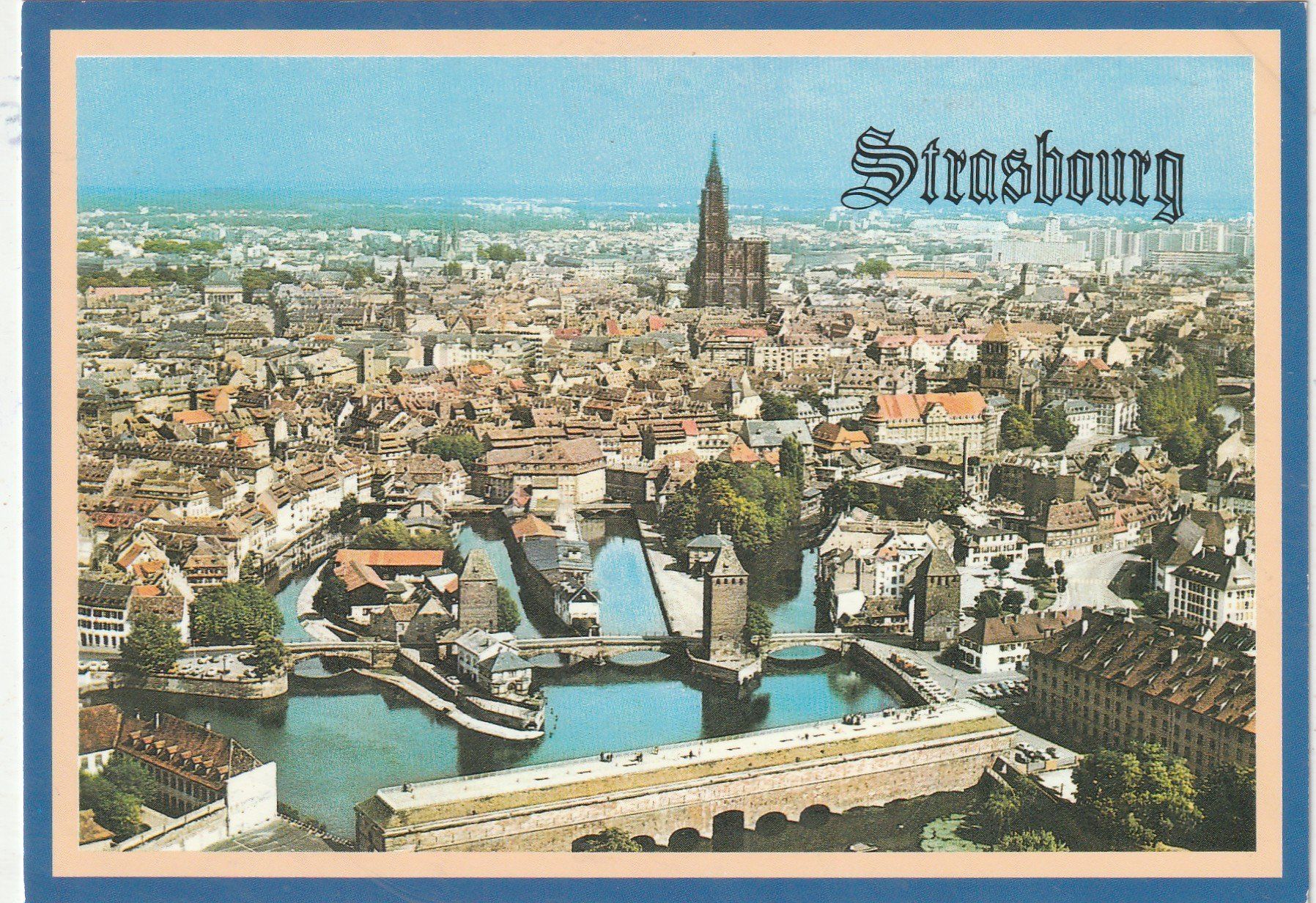 Ansichtskarten: Strassburg – Gebraucht aus Lumbrein von made02
