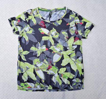 CECIL Shirt, Gr. M, Sommerliches Blumenmuster