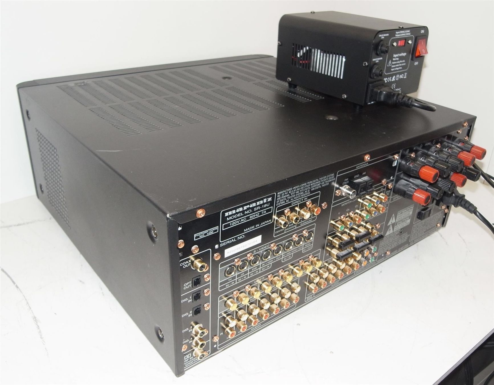 Marantz Ricevitori: Marantz AV Receiver SR 18 NUR 120 Volt – Usato da Männedorf venduto da livesteam 7