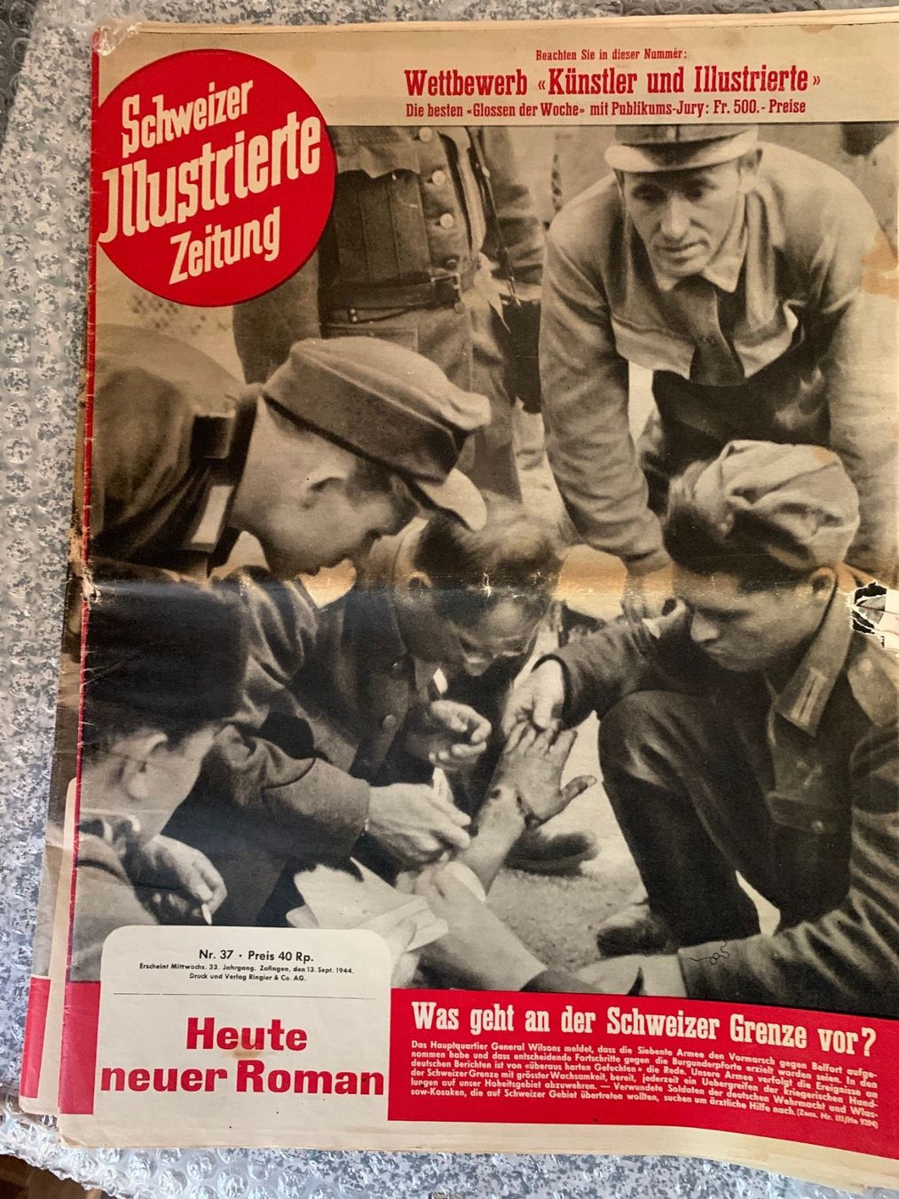 Riviste & Magazine: Schweizer Illustrierte Zeitung 1944 – Usato da Malans GR venduto da Antikeobjekte 2