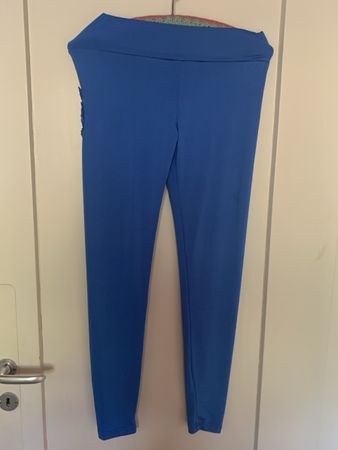 Damen Leggings blau Grösse M guter Zustand