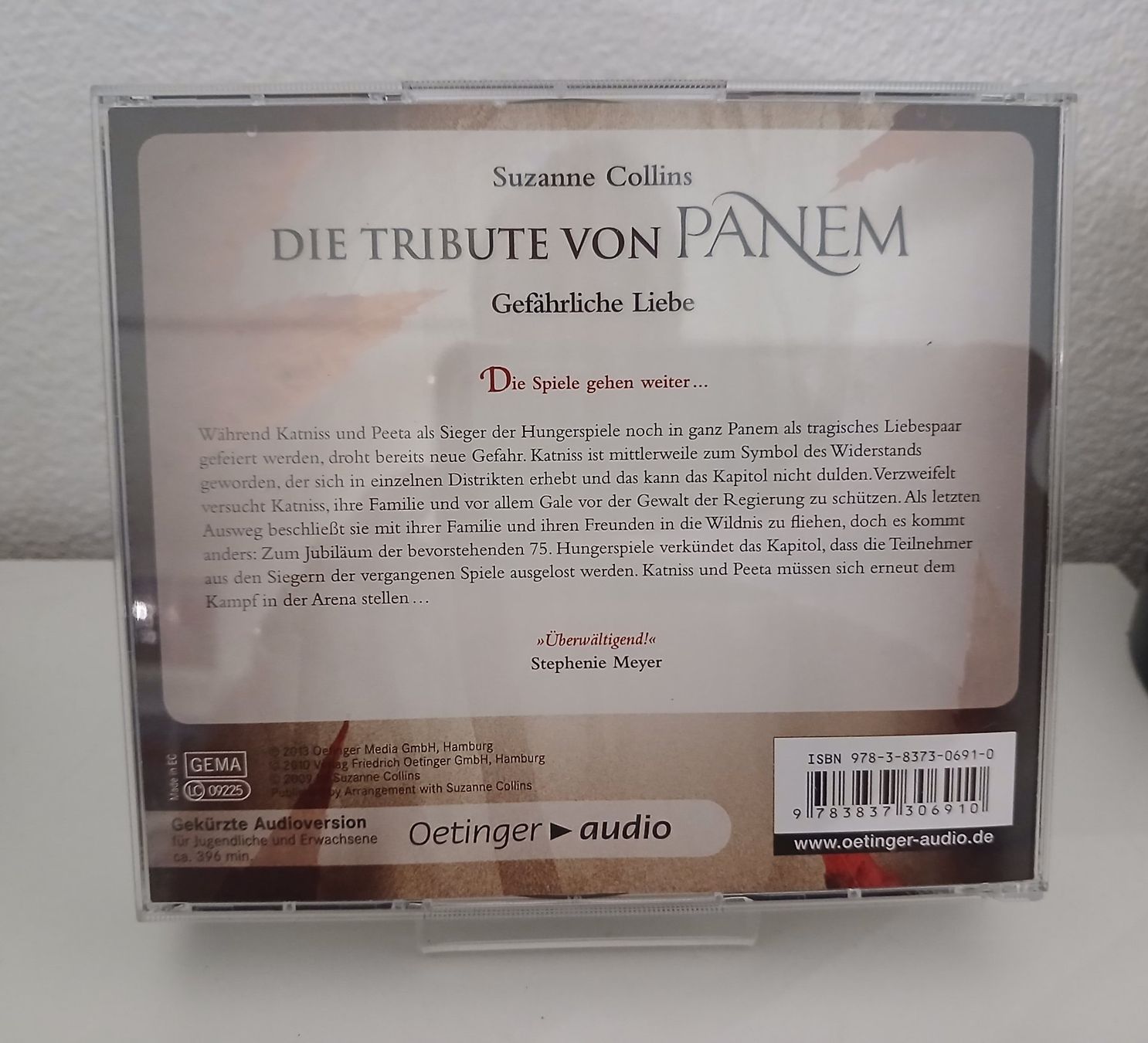 Hörbücher: Die Tribute von Panem-Gefährliche Liebe – Gebraucht aus St. Margrethen SG von SamusAran 1
