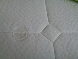 Matratzenüberzug weiss, 190 x 90 x18 xm