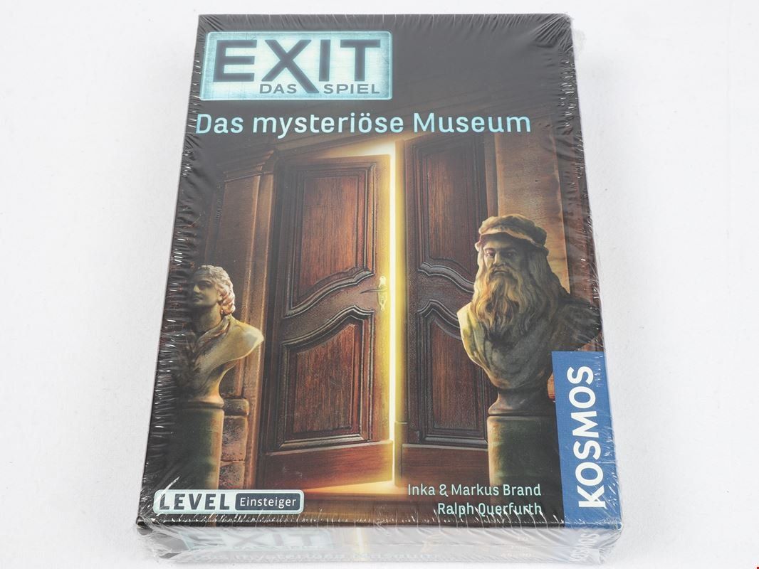 Kosmos Spiele: EXIT Das Spiel: Das mysteriöse Museum – Neu und originalverpackt aus Steinen von