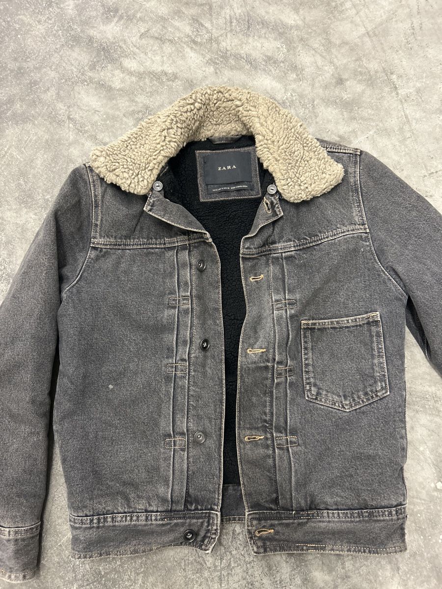 Vestes: Jeans Teddyfell Jacke Übergangsjacke Herbstjacke – D'occasion à Bern par floorball_zoro