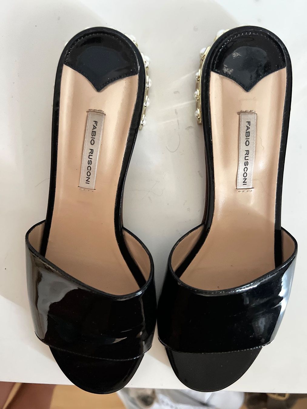 Scarpe da donna: Fabio Rusconi Lederlack mit Perlenabsatz  Gr.38;5 – Usato da Zürich venduto da ost_5sdl 8