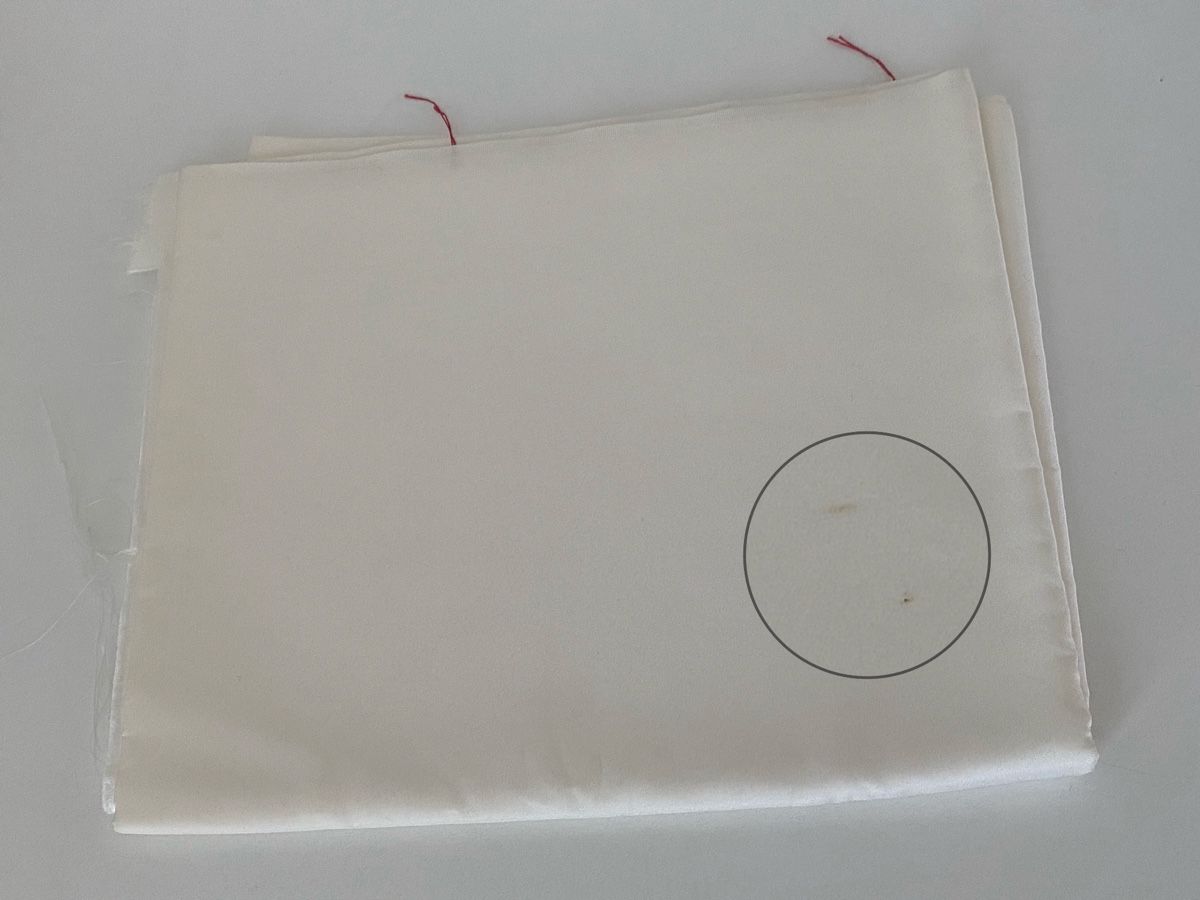 Tessuti: Stoff Weiss ca. 210x88 cm – Nuovo (secondo la descrizione) da Flawil venduto da sonnengeist 5