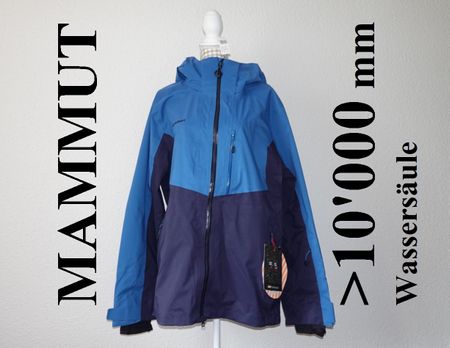 S NEU 600 Fr. Mammut Winterjacke Wanderjacke Shirt Skijacke