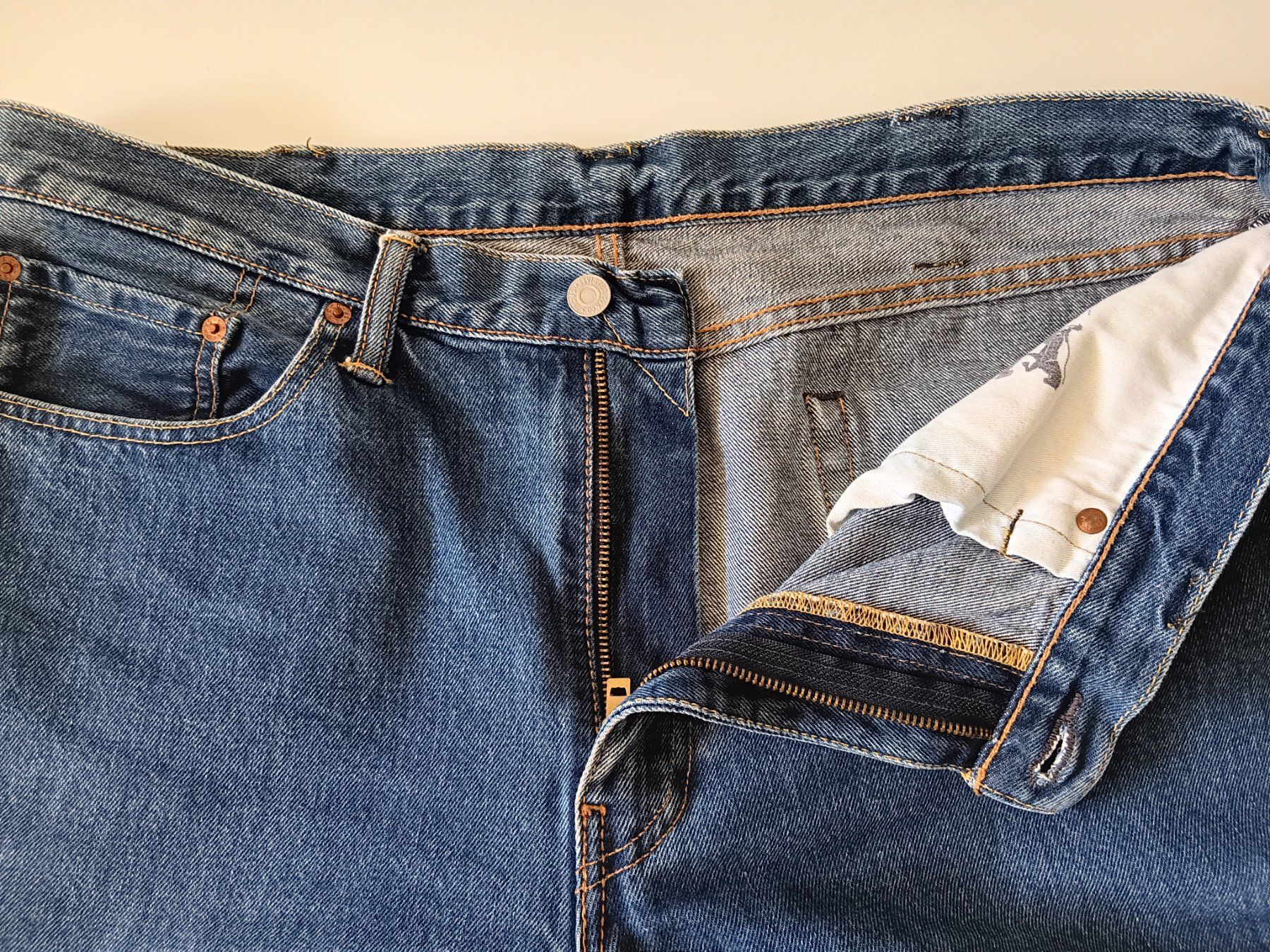 Levi's Jeans: LEVI'S 514 Jeans bleu taille W38 L34 – Gebraucht aus Cossonay-Ville von Les_1001_perles 5