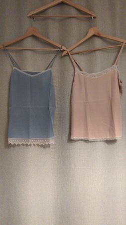 Débardeurs Zadig & Voltaire rose et bleu S set