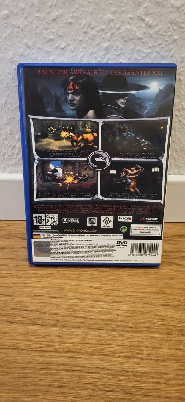 Sony Giochi: PS2 - Mortal Kombat Shaolin Monks – Usato da Münsingen venduto da Heroism2010 1