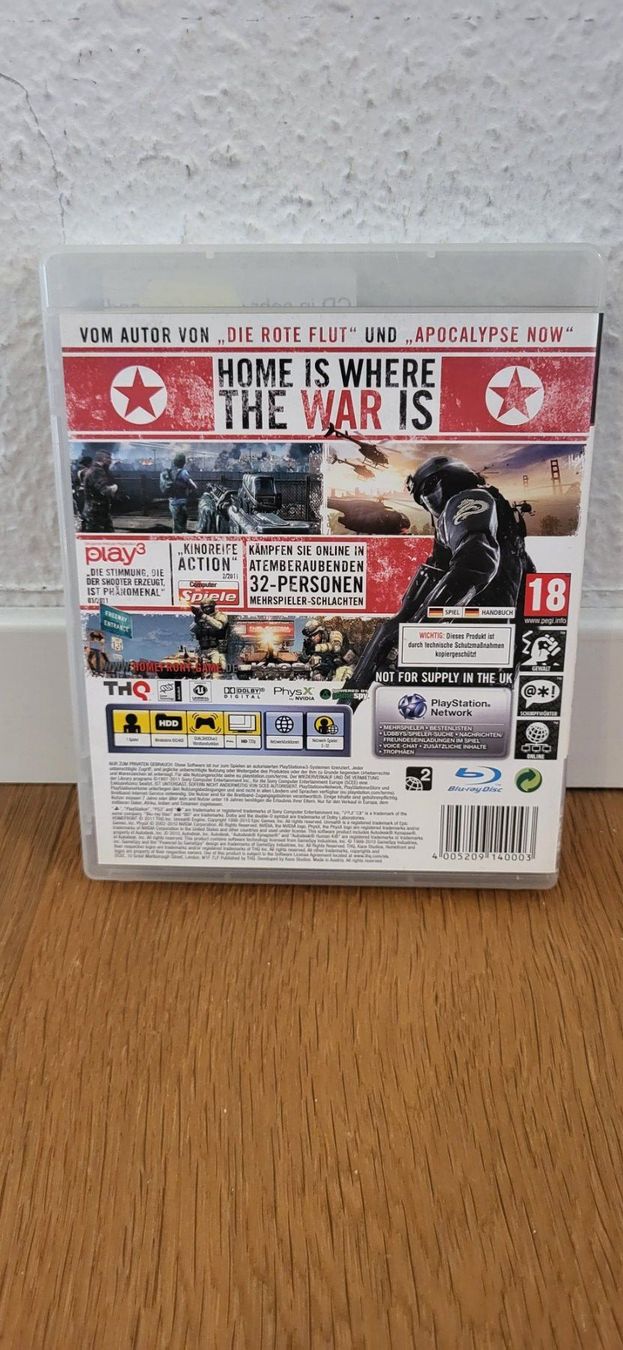 Sony Spiele: PS3 - Homefront – Gebraucht aus Münsingen von DigitaleSpielecke 1