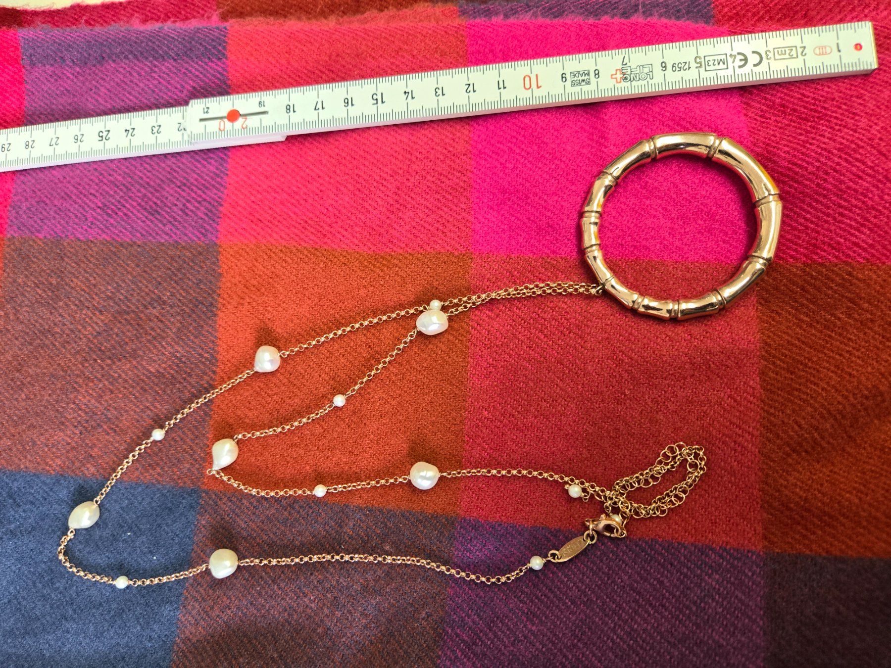 Catenine: Elegante Langkette rosévergoldet – Usato da Alpnach Dorf venduto da ste_t7mn 1