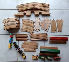 Brio Holzeisenbahnset, über 45 Teile