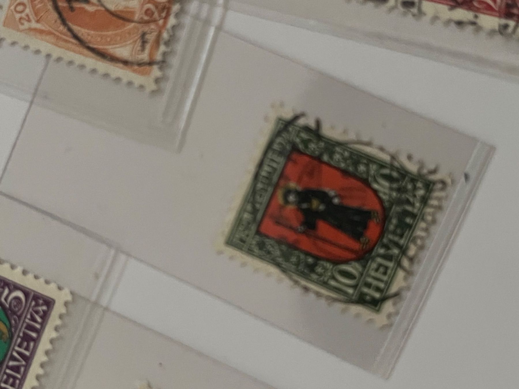 Alle Briefmarken: Schweizer Briefmarken – Gebraucht aus Stetten AG von Brissago25 3