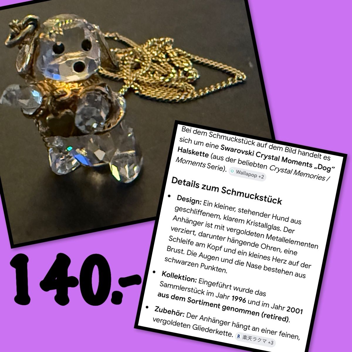 Swarovski Figurines: Swarovski Figur – Neuf (Voir description) à Thun par Dana5