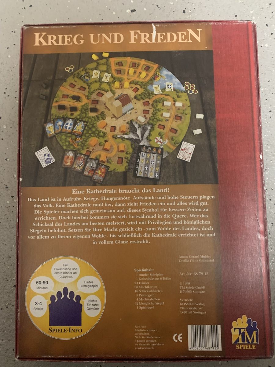 Jeux: Krieg und Frieden – D'occasion à Zug par Starkeente 1