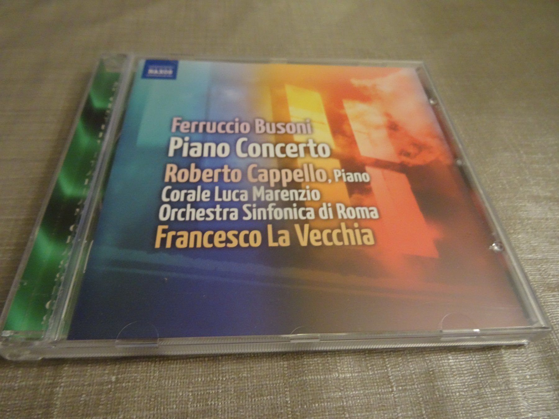 CD: Ferruccio Busoni: Klavierkonzert op. 39 - CD – Usato da Olten venduto da Disc-Ausverkauf