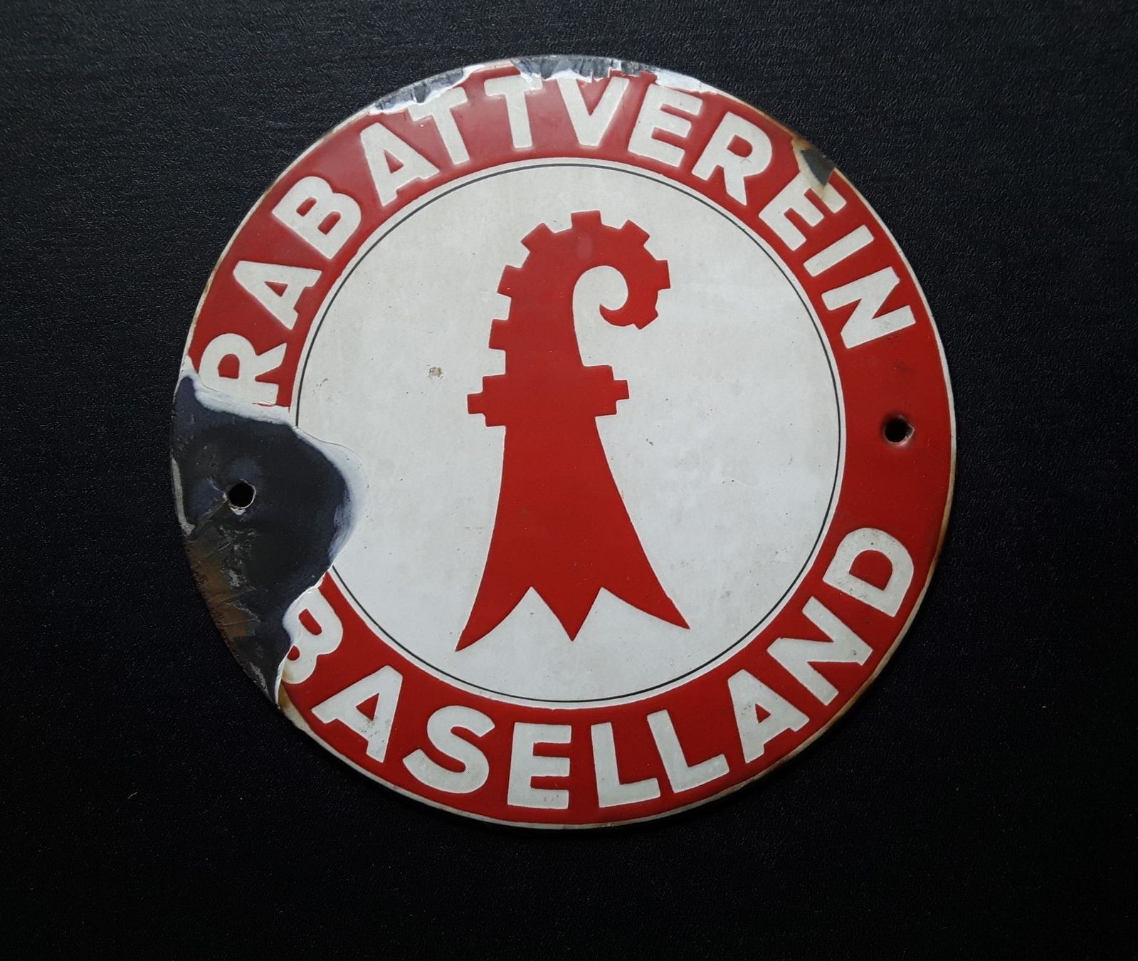 Insegne: RABATTVEREIN BASELLAND – Usato da Zürich venduto da brinkosos