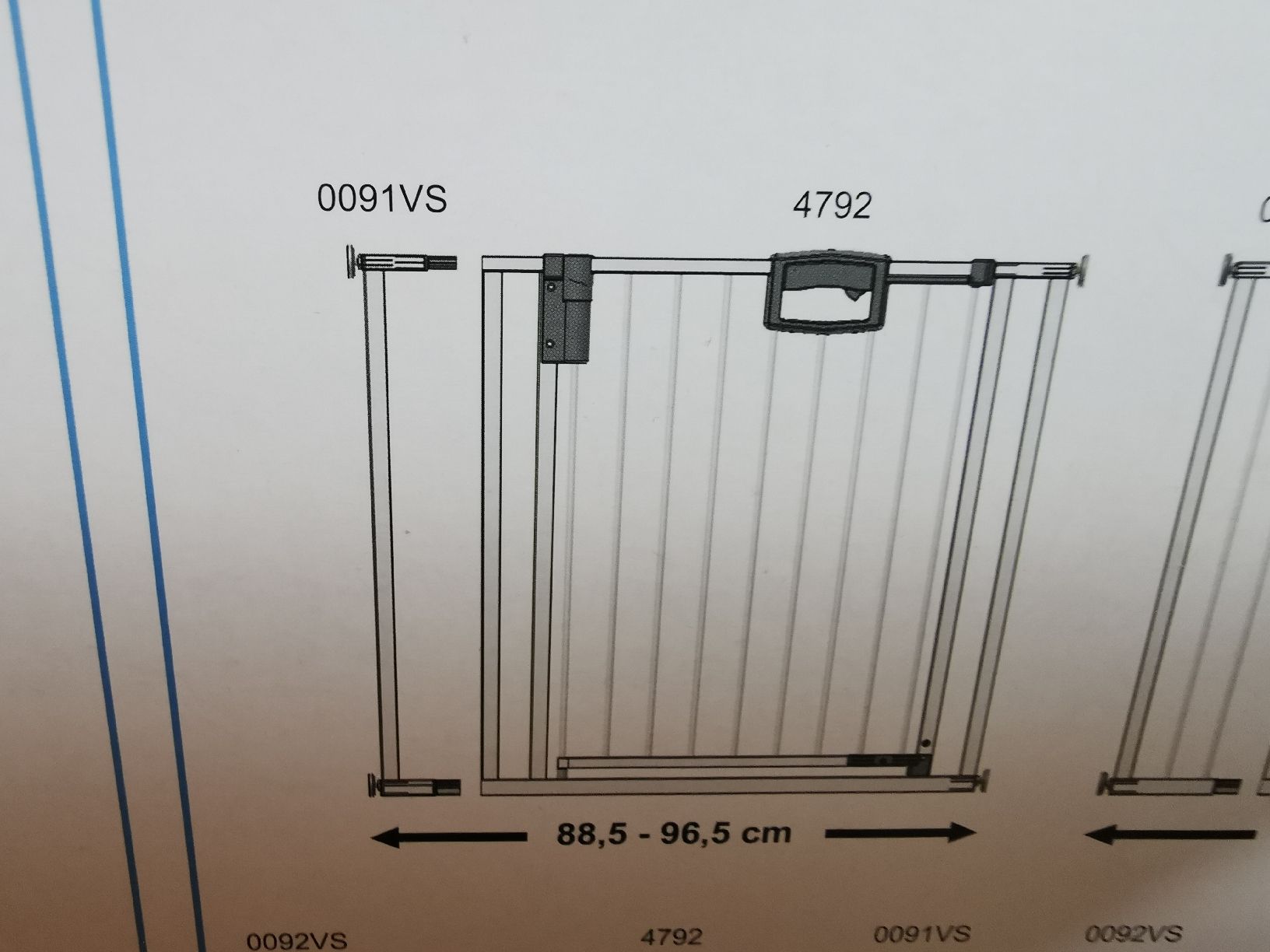 Tutto per la sicurezza: Geuther Treppenachutzgitter Easylock Nr. 4792 – Usato da Triesenberg venduto da mausebaer82 1