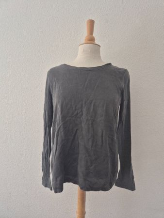 TUNIKA SHIRT MAJE 36 S MIT SEIDE CASHMERE TAUPE,  TOP