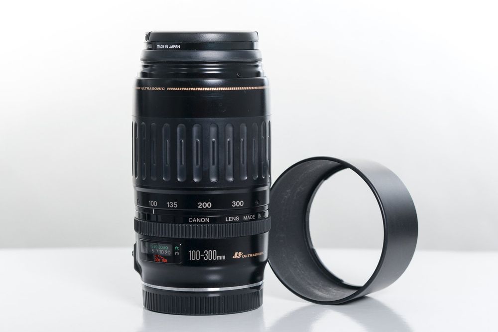 Obiettivo Canon EF 100-300mm F/4.5-5.6 USM - Teleobiettivo Con Autofocus, Usato Dal Giappone