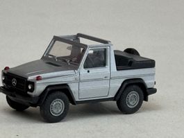 VE1- Herpa Mercedes G silbermetallic
