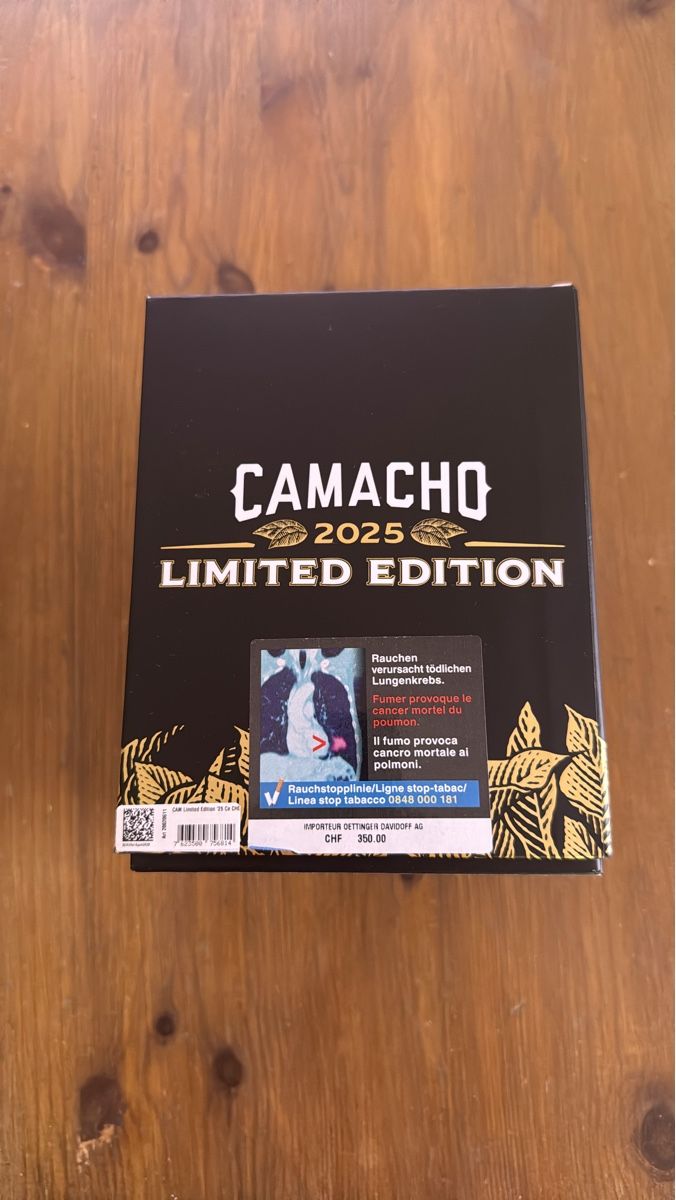 Camacho Zigarren: Camacho 2025 Limited Edition  – Neu (gemäss Beschreibung) aus rorschach von hot_qmr9
