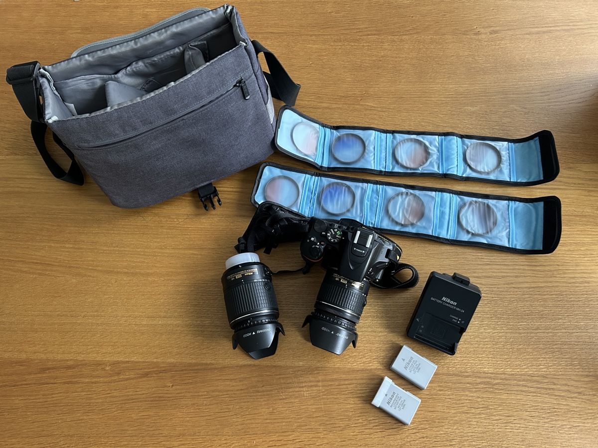 Nikon Kamera: Nikon D5500 inkl. Zubehör – Gebraucht aus Muri AG von burki_96