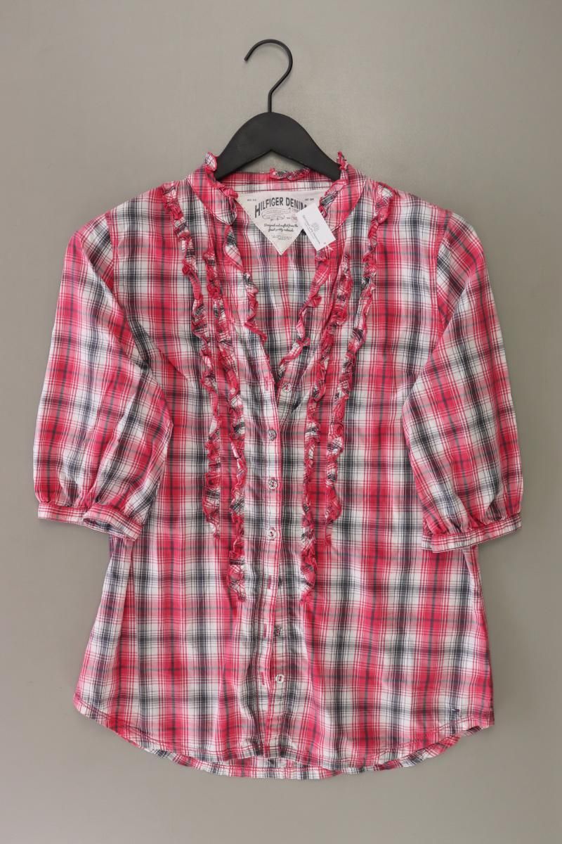 Chemisiers: Hilfiger Denim Rüschenbluse Gr. L rot – D'occasion à Neustadt an der Waldnaab par SecondLifeFashion