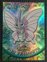 Pokemon Venomoth Holo Rainbow Topps Series 1 1999 Vintage