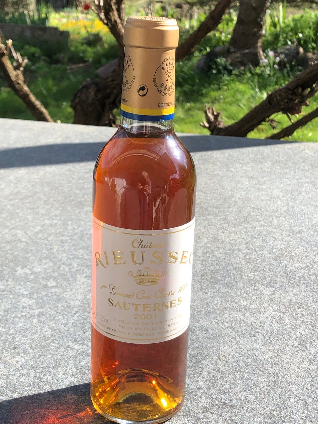 Vino: 1 Chateau Rieussec 2001 37.5 cl. – Nuovo (secondo la descrizione) da Ettingen venduto da glaed