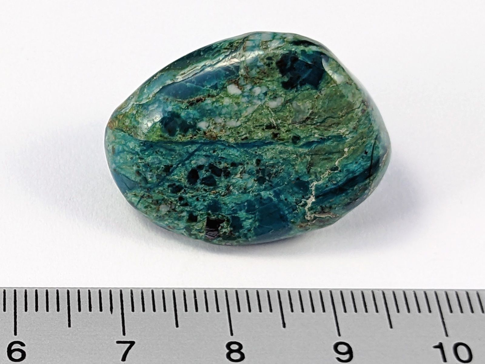 Mineralien & Heilsteine: Chrysokoll 27mm, 10.50 Gramm – Neu und originalverpackt aus Meilen von StoneGarden 1