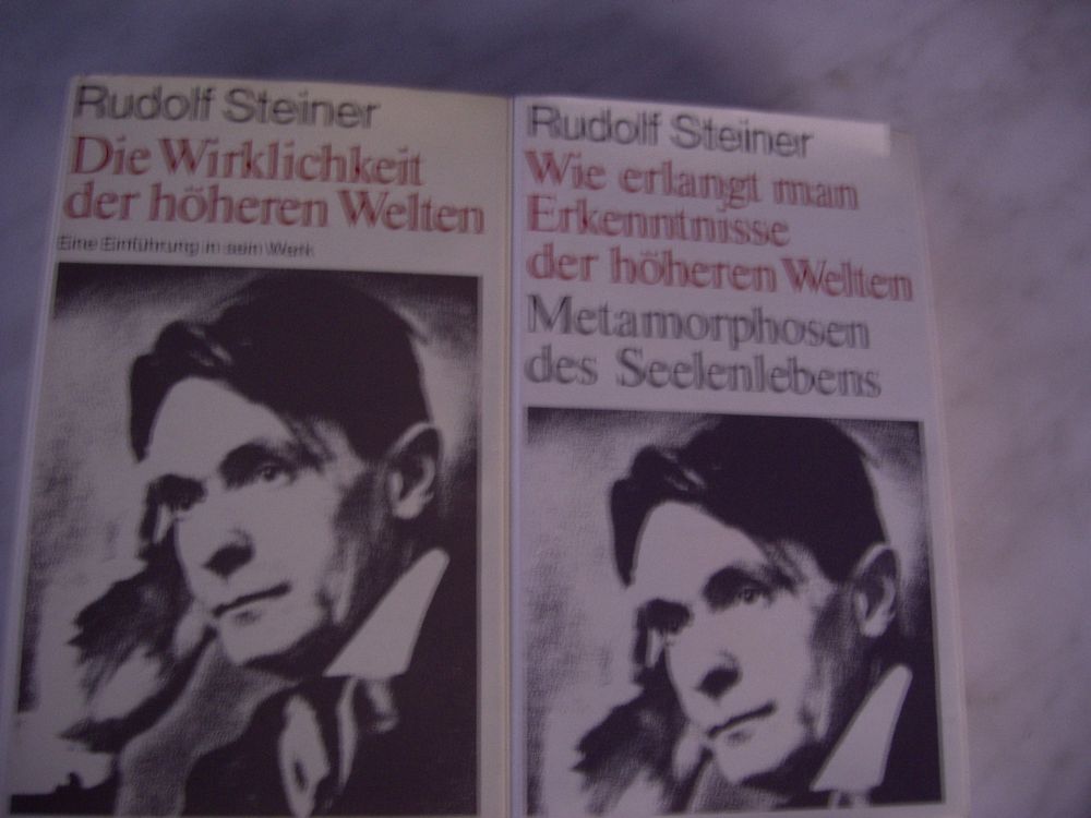 RUDOLF STEINER Wie Erlangt Man Erkenntnisse D.höheren Welten | Kaufen ...