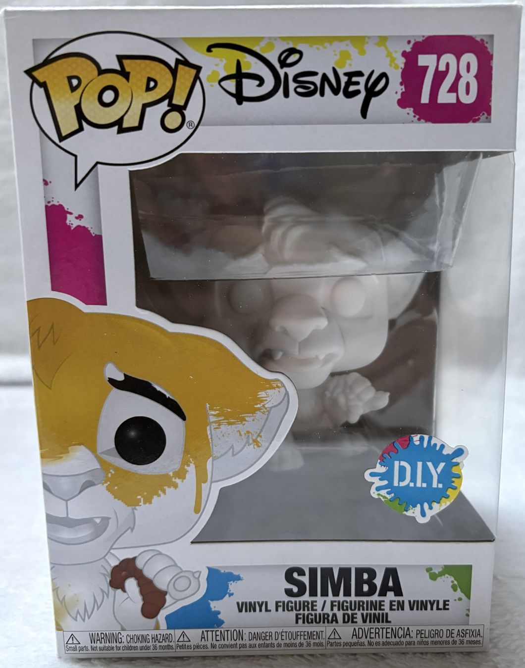 Funko Statuette: Funko Pop - The Lion King - 728 - Simba - D.I.Y. – Nuovo e nell'imballaggio originale da Meisterschwanden venduto da McSchein