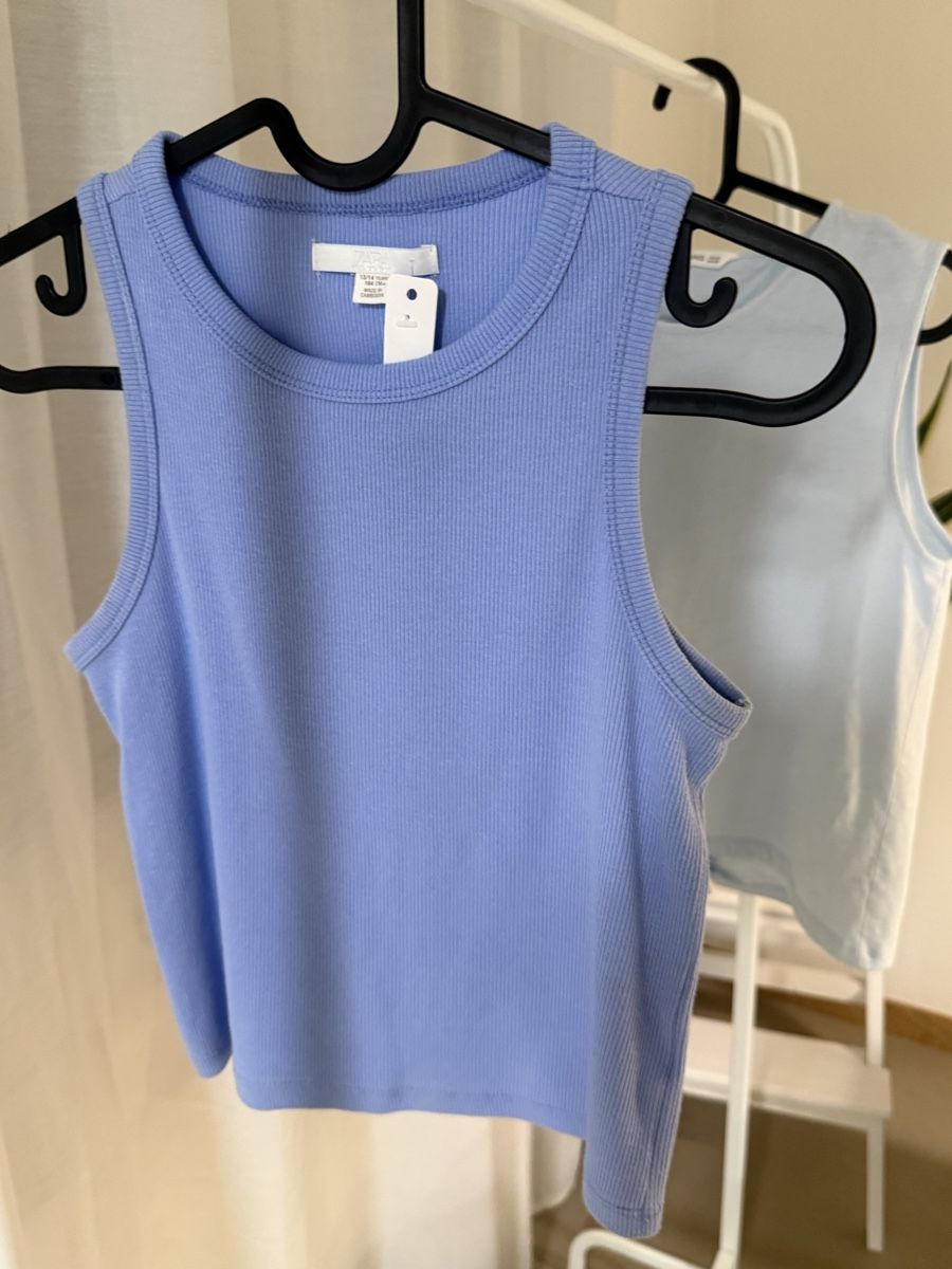 Blouses, T-shirts & Tops: Luftige Zara und Mango oberteile gr 164  – D'occasion à Zürich par Denise-8050 1